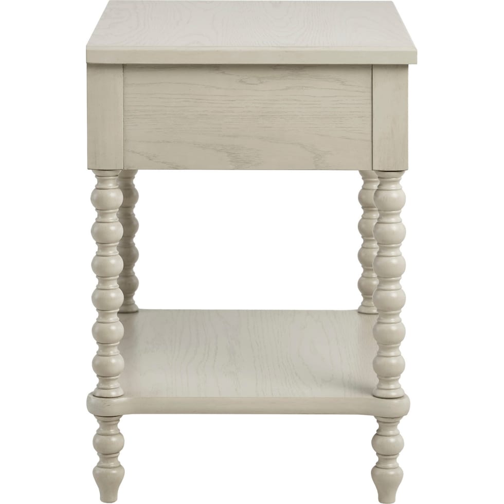 neutral nightstand   