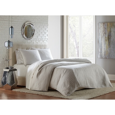 Brilliance 3-Piece Duvet Set by Michael Amini