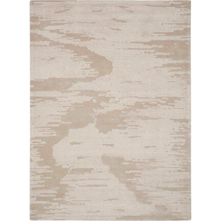 Valley 4' X 6' Area Rug by Michael Amini - Taupe/Ivory