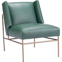 neville green accent chair   