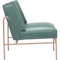 neville green accent chair   
