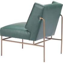 neville green accent chair   
