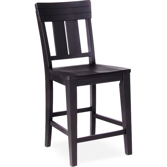 Dining Room Furniture - New Haven Counter-Height Slat-Back Stool