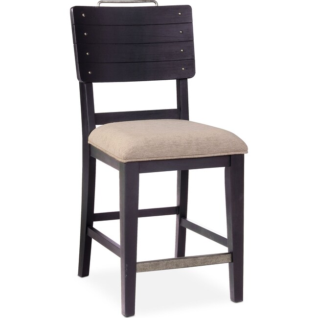 Dining Room Furniture - New Haven Counter-Height Shiplap Stool