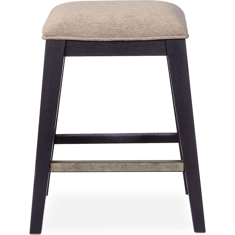 new haven ch black counter height stool   