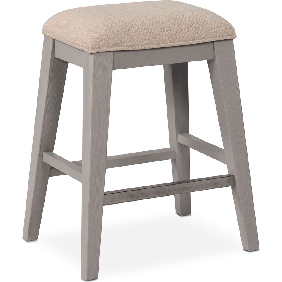 new haven ch gray counter height stool   