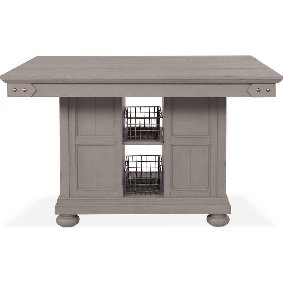 new haven ch gray kitchen island   