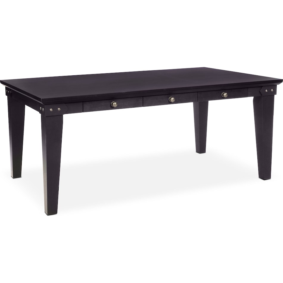 new haven black dining table   