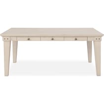 new haven white dining table   