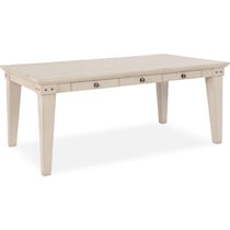 new haven white dining table   