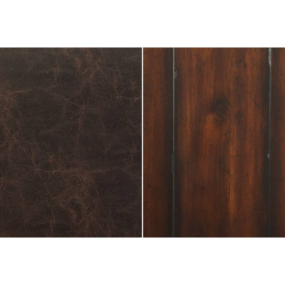 Newcastle CounterHeight Dining Table and 6 Stools Mahogany