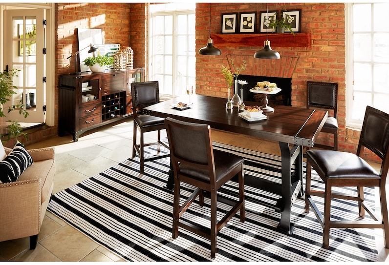 The Newcastle Dining Collection, Value City Dining Table Set