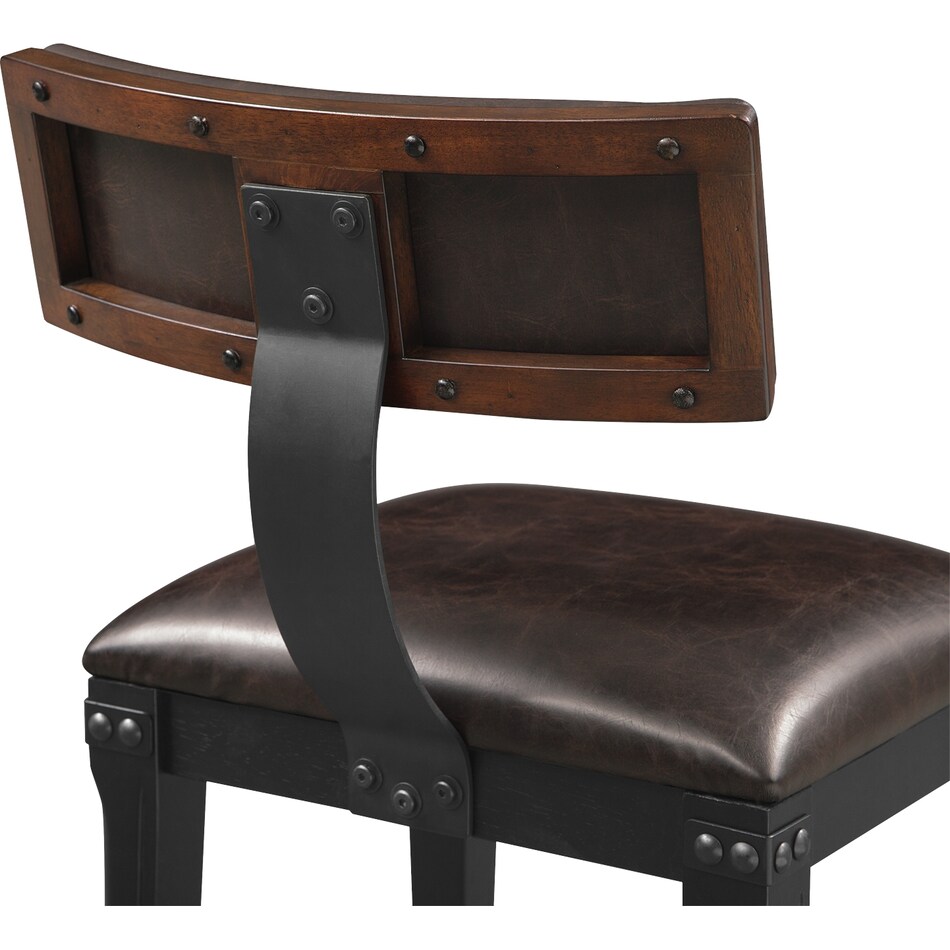 Newcastle CounterHeight Dining Table and 6 Stools Mahogany