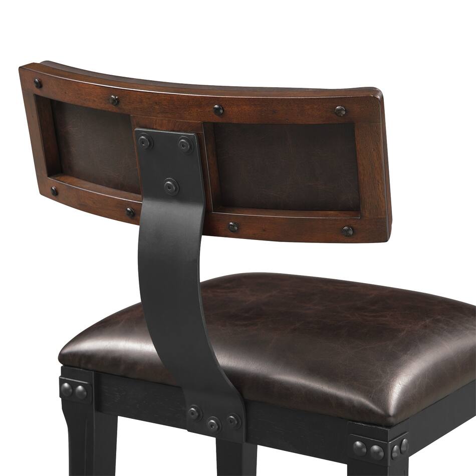 Newcastle CounterHeight Dining Table and 6 Stools Mahogany