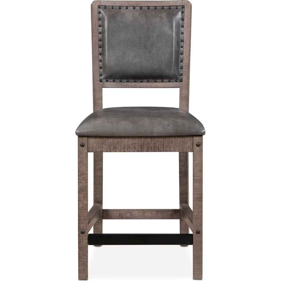 newcastle counter height gray counter height chair   