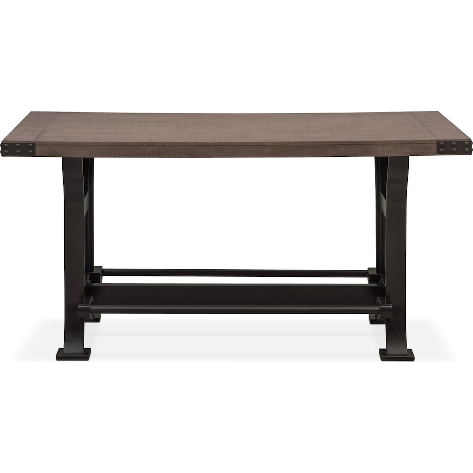 Newcastle CounterHeight Dining Table Gray American Signature Furniture