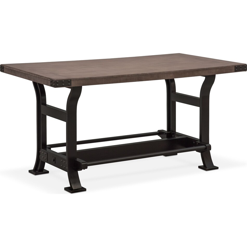 newcastle counter height gray counter height table   