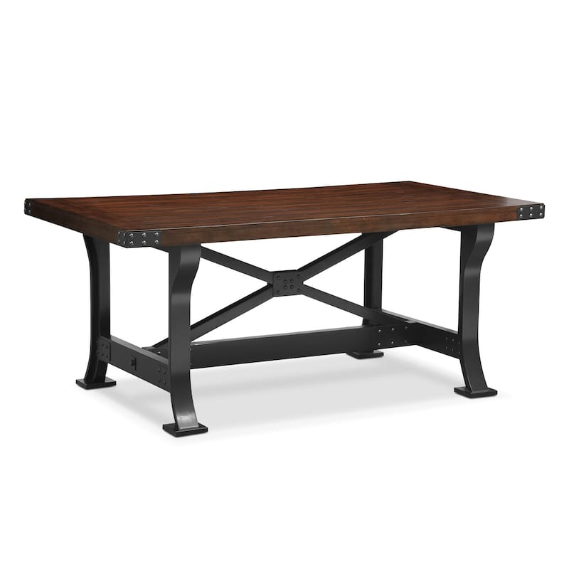 Newcastle Dining Table Mahogany American Signature Furniture