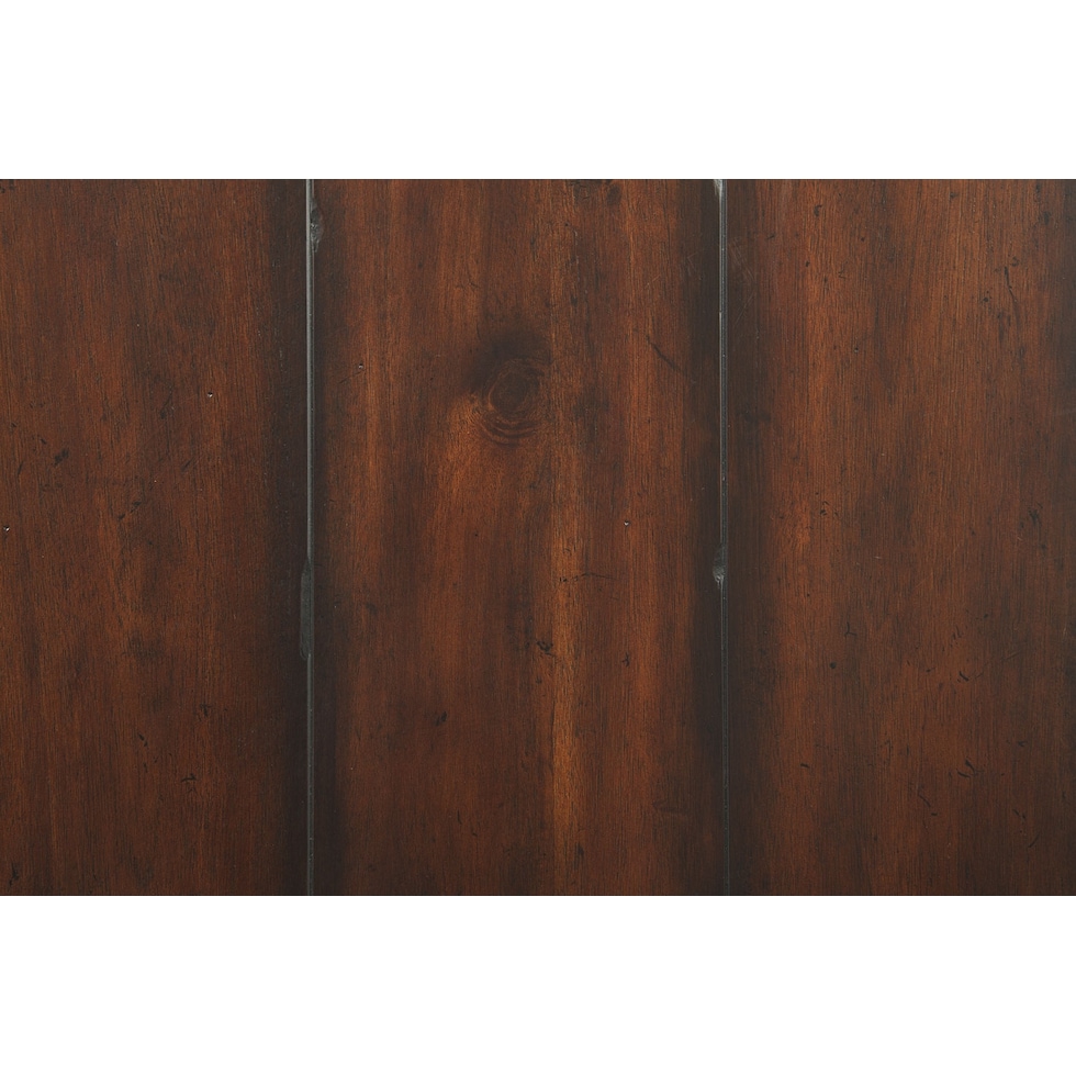 newcastle standard height dark brown dining table   