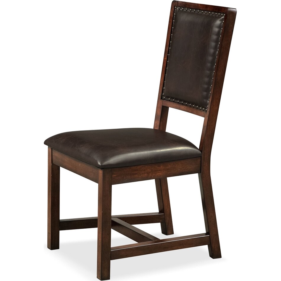 Newcastle Dining Chair Mahogany American Signature Furniture
