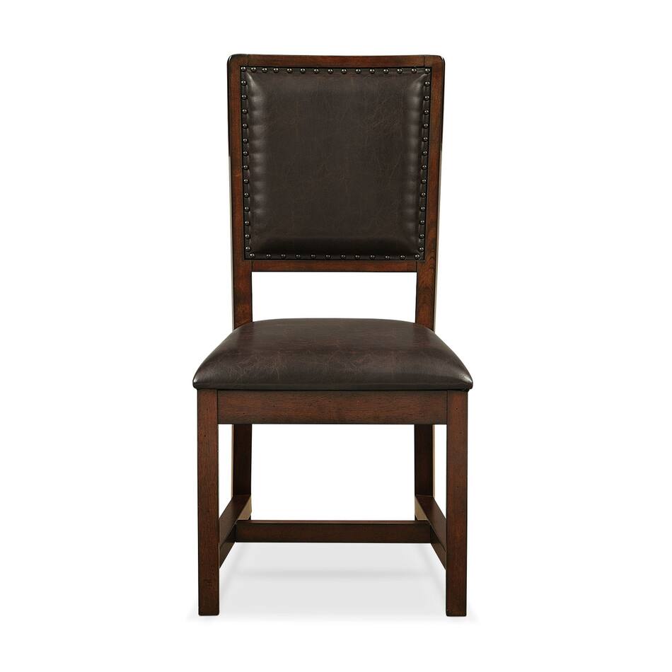 Newcastle Dining Chair Mahogany American Signature Furniture