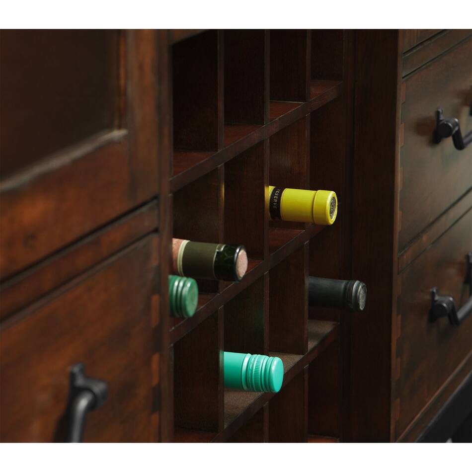 Newcastle Sideboard Mahogany American Signature Furniture