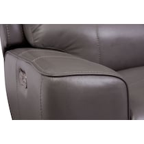 newport gray recliner   