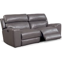 newport gray sofa   