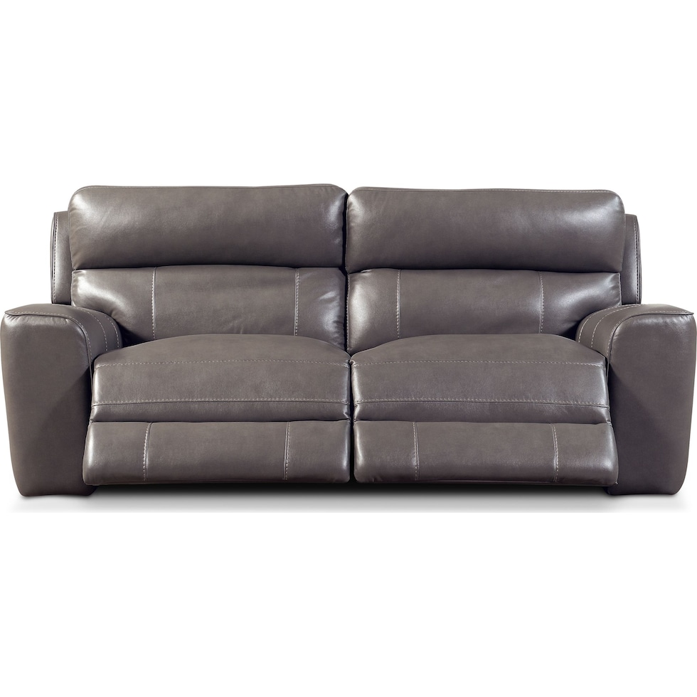 newport gray sofa   