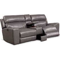 newport gray sofa   