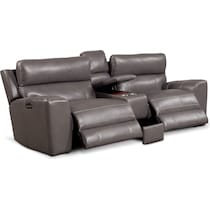 newport gray sofa   