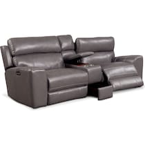 newport gray sofa   