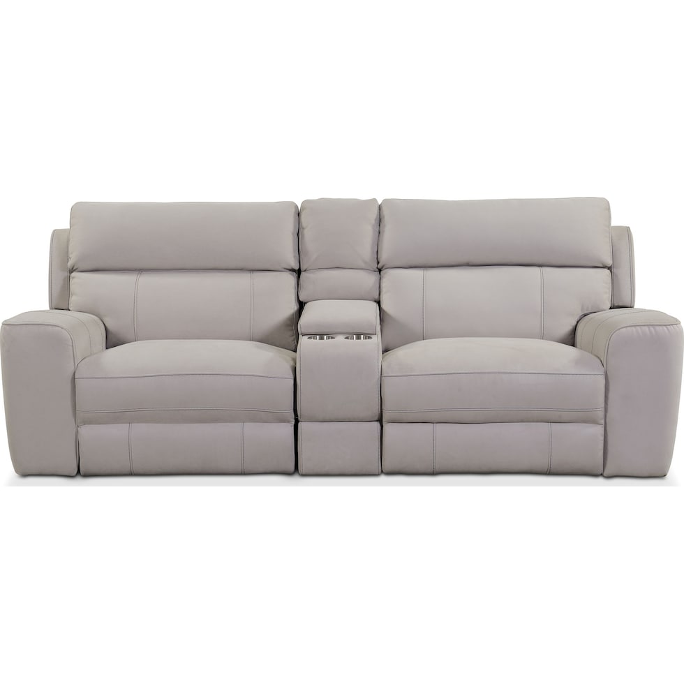 newport gray sofa   