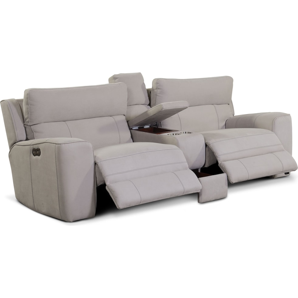 newport gray sofa   