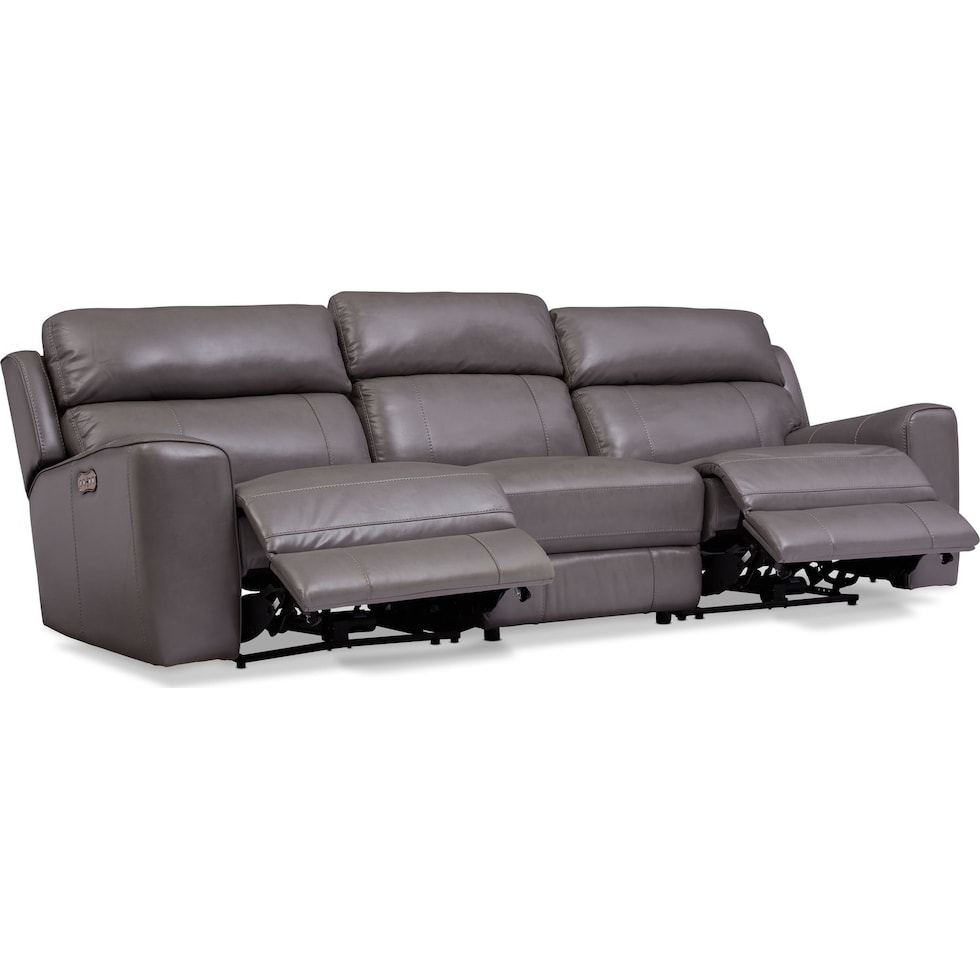 newport gray sofa   