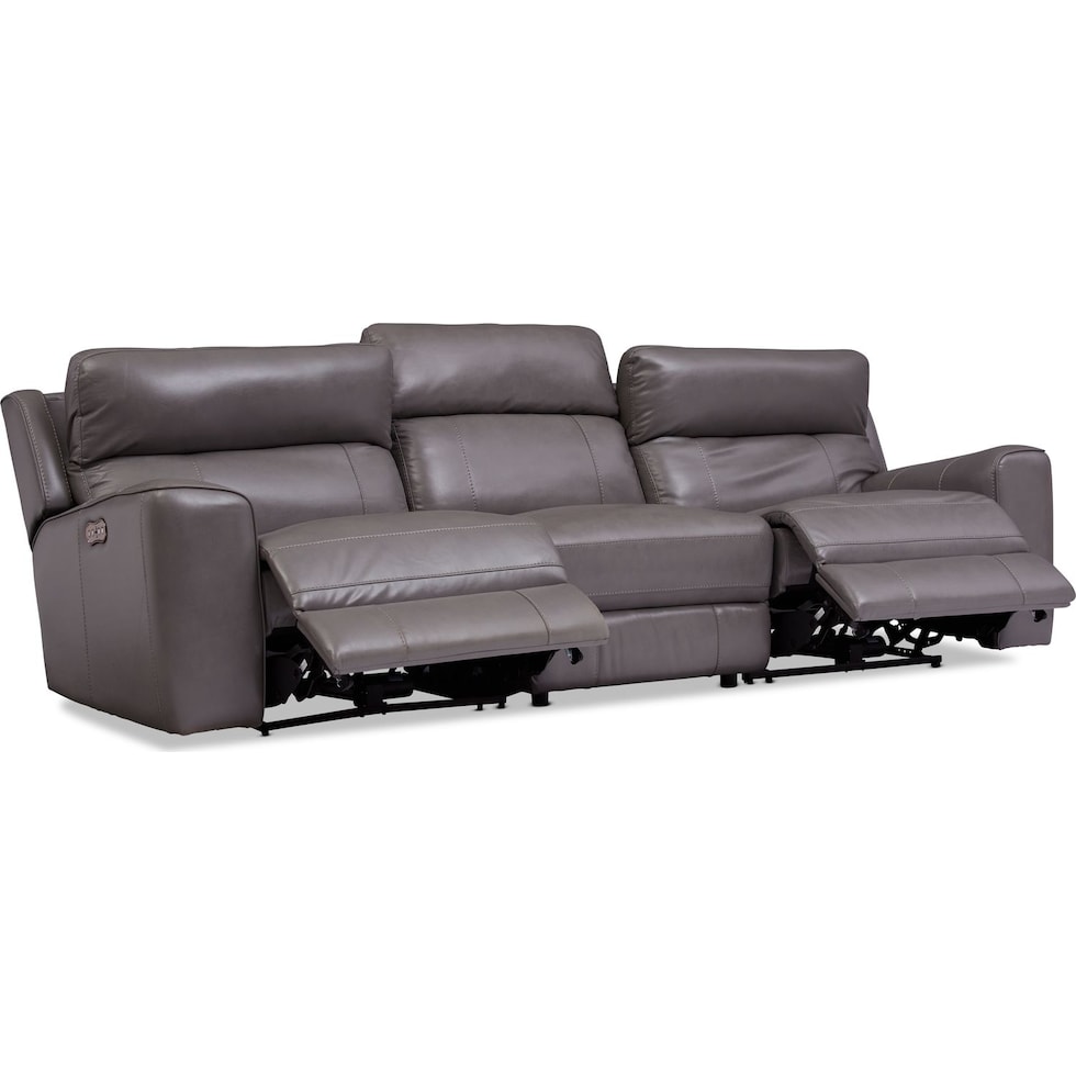 newport gray sofa   