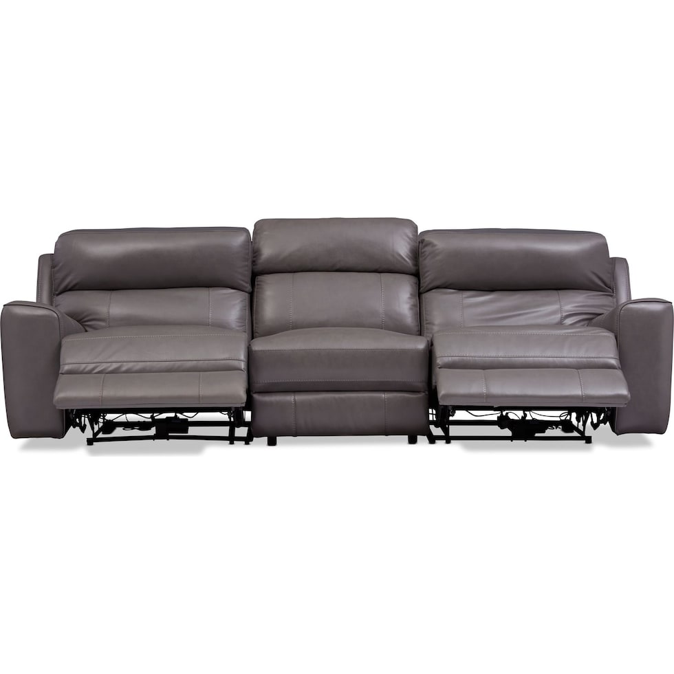 newport gray sofa   