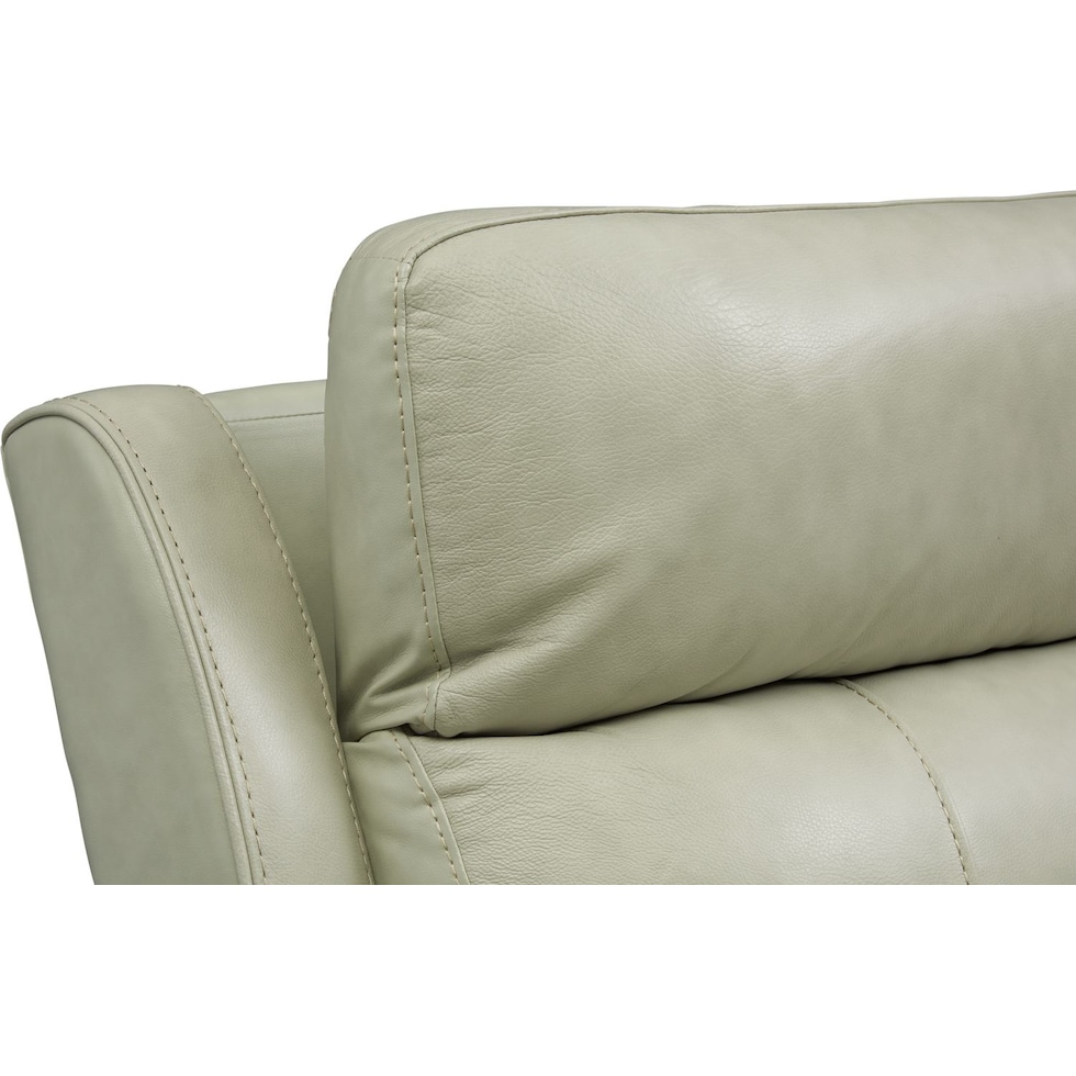 newport white  pc power reclining sofa   