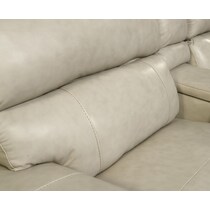 newport white sectional   