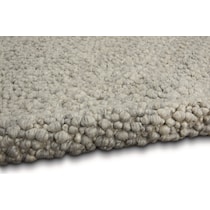 nice gray ivory area rug  x    