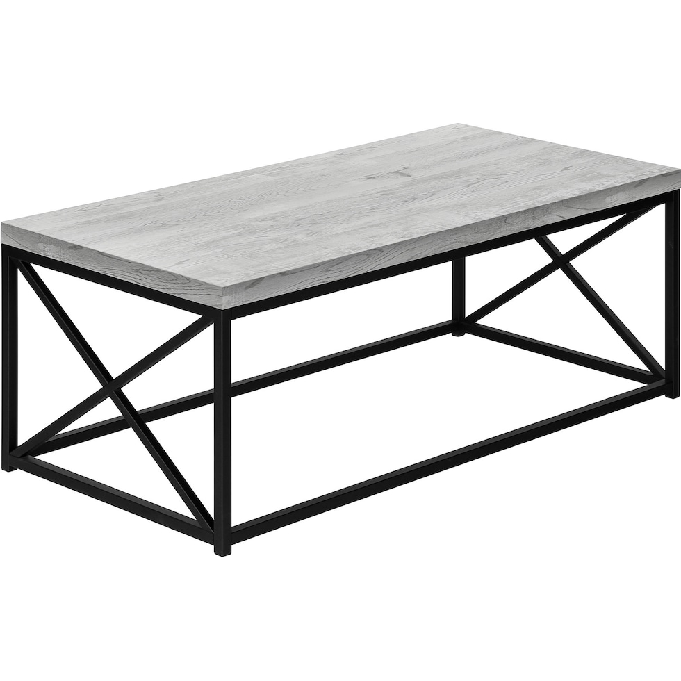 nicholas gray black coffee table   