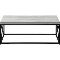 nicholas gray black coffee table   