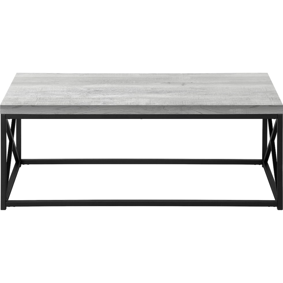 nicholas gray black coffee table   