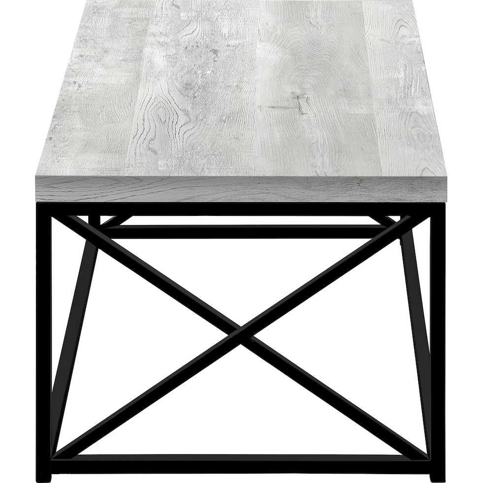 nicholas gray black coffee table   