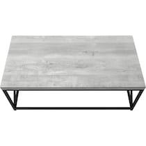 nicholas gray black coffee table   