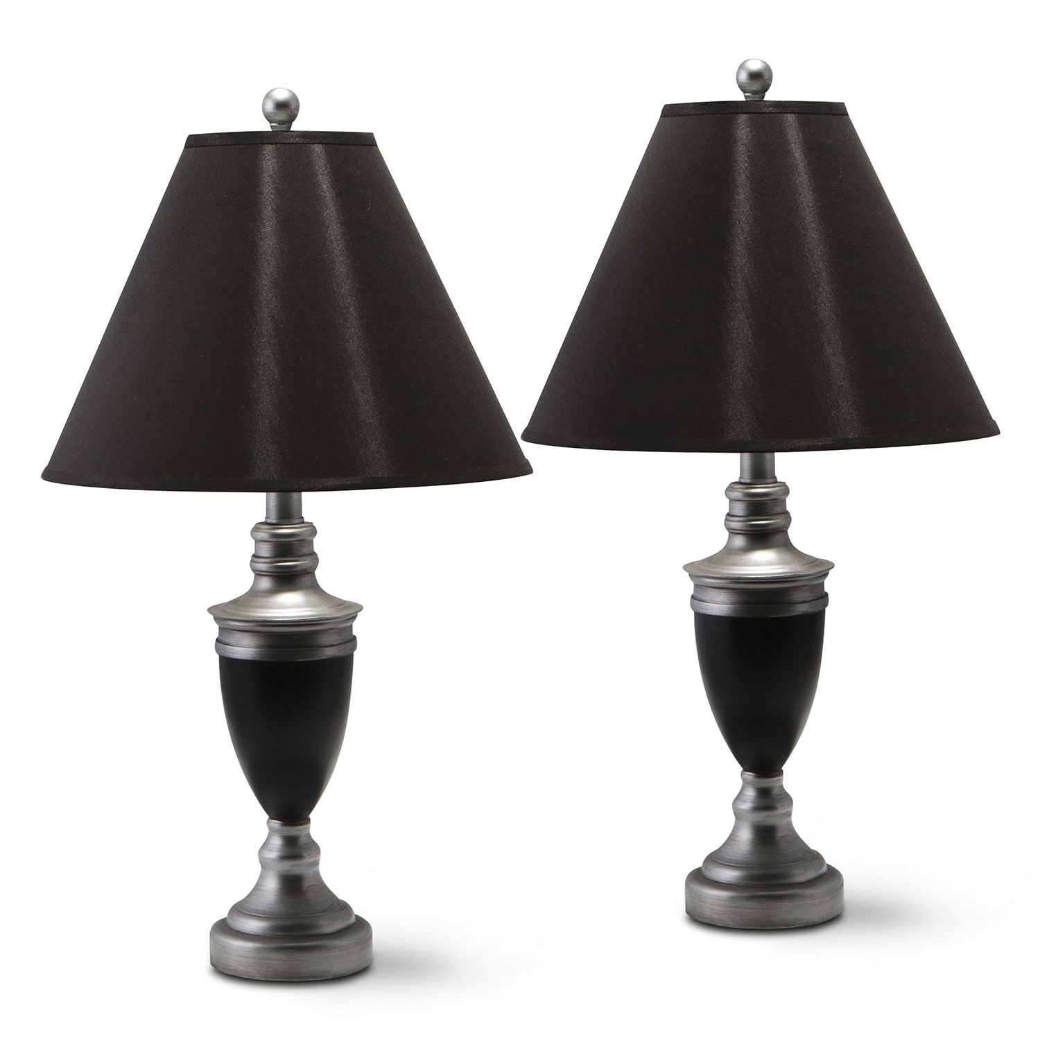 black side table lamps