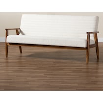 nikolai white sofa   