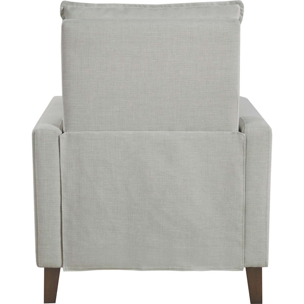 nilana white recliner   