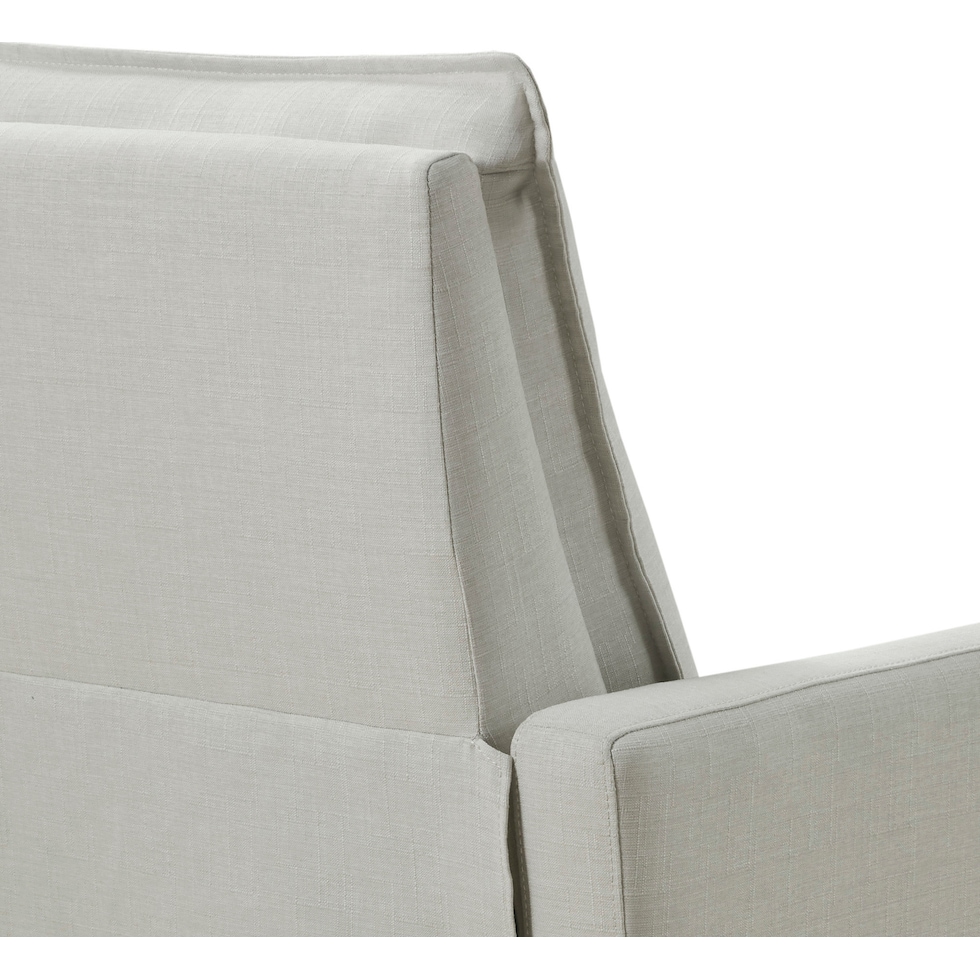 nilana white recliner   