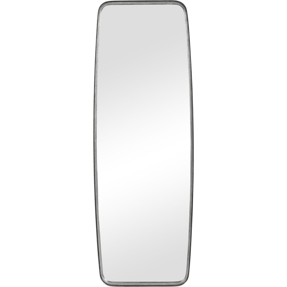 nilda silver wall mirror   